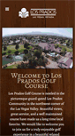 Mobile Screenshot of losprados-golf.com